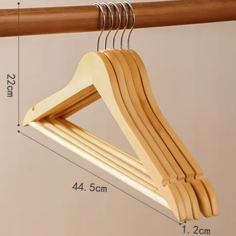 Wieszak drewniany na ubrania 3 sztuki 27428