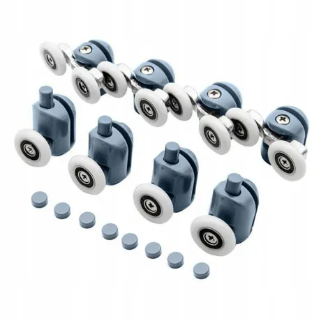 Zestaw rolek do kabiny prysznicowej 8 sztuk 01451