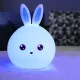 Lampka nocna królik USB kolorowa 24072