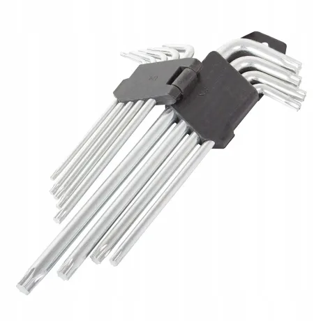 Zestaw kluczy imbusy 9 sztuk 1,5-10 długie 11287