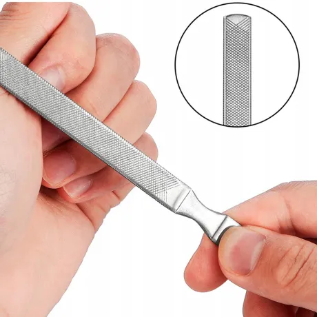 Zestaw na wrastające paznokcie cążki klamra pilnik 01880