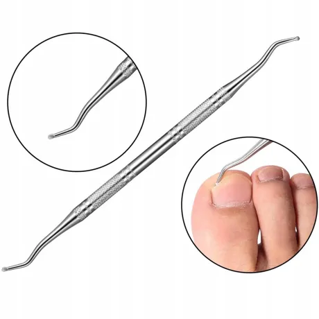 Zestaw na wrastające paznokcie cążki klamra pilnik 01880