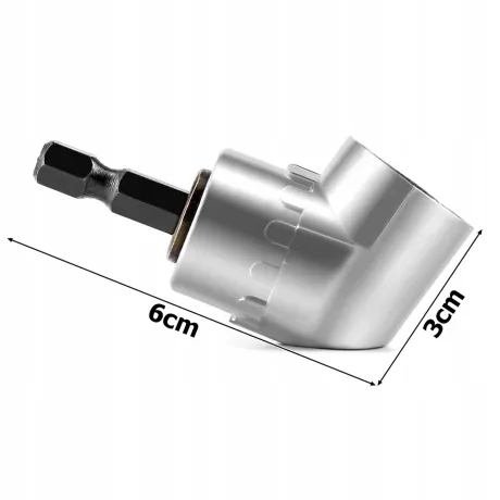 Nasadka do wkrętarki HEX kolanko 11362