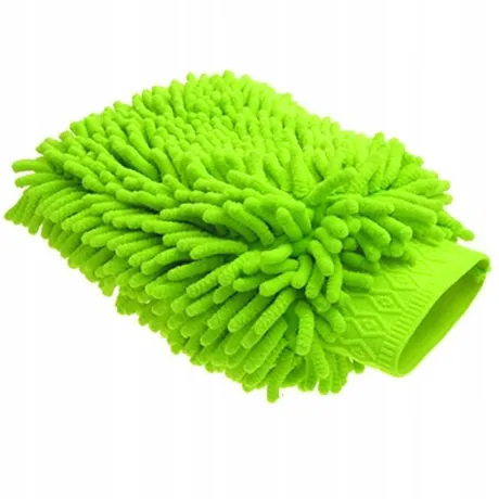 Rękawica z mikrofibry ścierka zielona 01739_Z