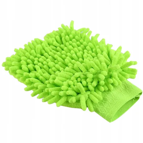Rękawica z mikrofibry ścierka zielona 01739_Z