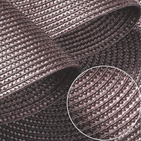 Okrągła podkładka na stół brązowa 27105