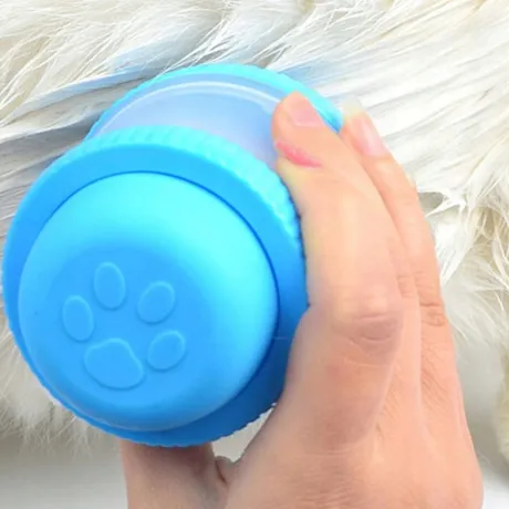 Szczotka myjąca dla psa kota z dozownikiem 19297