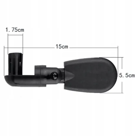 Lusterko rowerowe na kierownicę regulowane 360 stopni 14571