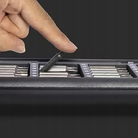 Zestaw śrubokrętów magnetycznych 24 bity+ etui 11481