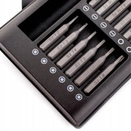 Zestaw śrubokrętów magnetycznych 24 bity+ etui 11481