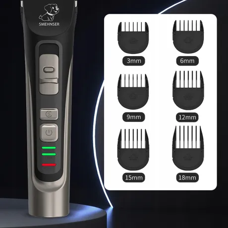 Maszynka akumulatorowa do strzyżenia zwierząt psy koty + akcesoria PC01