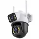 Kamera zewnętrzna obrotowa z WiFi detekcja diody 2x3MPX A28