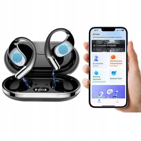 Słuchawki bezprzewodowe zauszne Bluetooth USB-C YYK-Q39