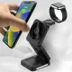 Ładowarka indukcyjna IPHONE APPLE stojący zegar magnetyczny 3w1 JC-Z34