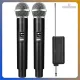 Zestaw dwóch mikrofonów dynamicznych bezprzewodowych + odbiorniki DM02