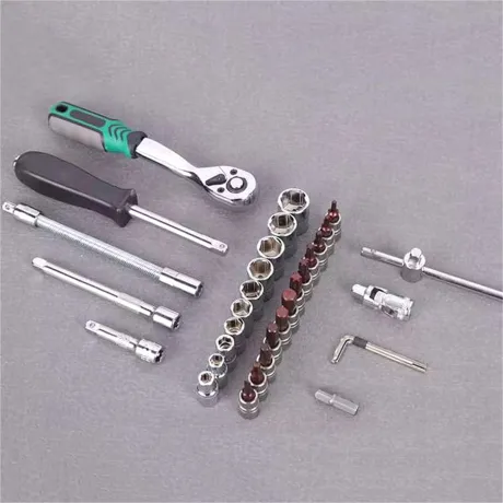 Zestaw narzędzi grzechotka w komplecie z bitami walizka 53 elementy TK02