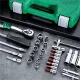 Zestaw narzędzi grzechotka w komplecie z bitami walizka 53 elementy TK02