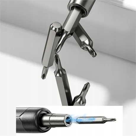 Śrubokręt elektryczny akumulatorowy precyzyjny 38 bitów etui ES100