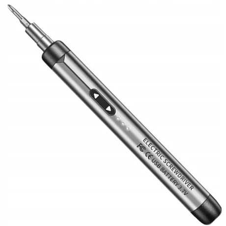 Śrubokręt elektryczny akumulatorowy precyzyjny 38 bitów etui ES100