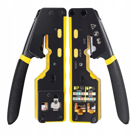 Narzędzie wielofunkcyjne zaciskarka kabli sieciowych RJ