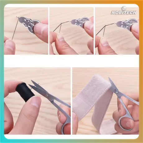 Zestaw do szycia igły nici akcesoria przybornik TS100