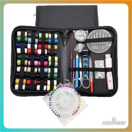 Zestaw do szycia igły nici akcesoria przybornik TS100