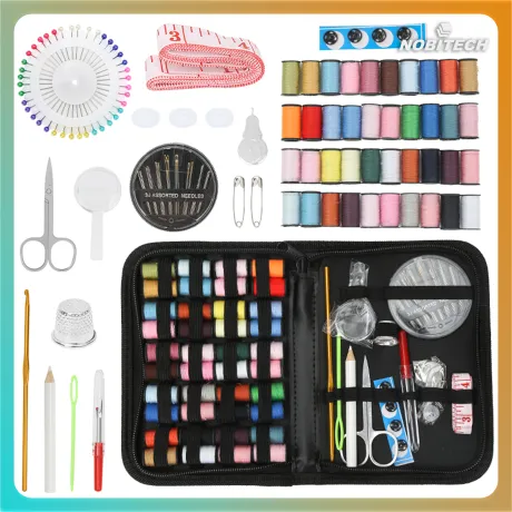 Zestaw do szycia igły nici akcesoria przybornik TS100