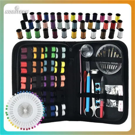 Zestaw do szycia igły nici akcesoria przybornik TS100