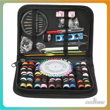Zestaw do szycia igły nici akcesoria przybornik TS100