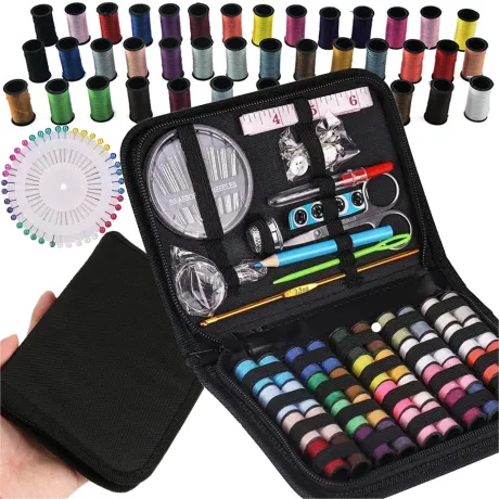 Zestaw do szycia igły nici akcesoria przybornik TS100