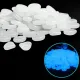 Kamienie świecące fluorescencyjne 100 sztuk białe 01467_B