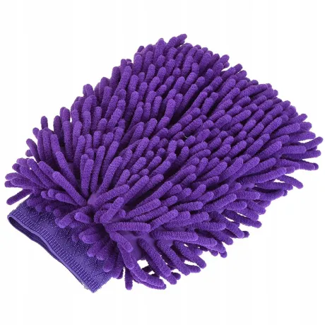 Rękawica z mikrofibry ścierka fioletowa 01740_F