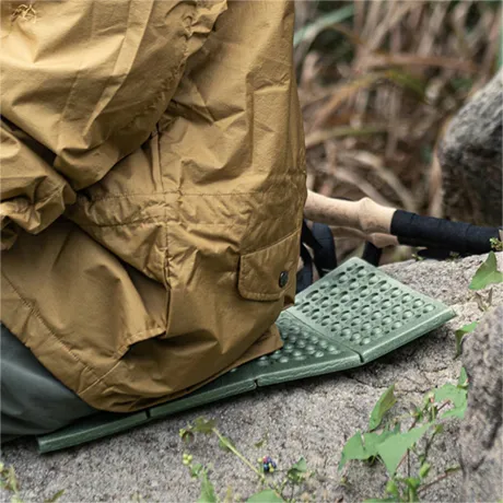 Mata piankowa składana turystyczna zielona 14387_Z