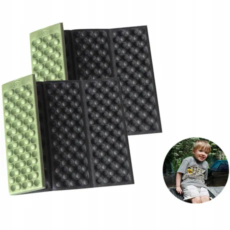 Mata piankowa składana turystyczna zielona 14387_Z