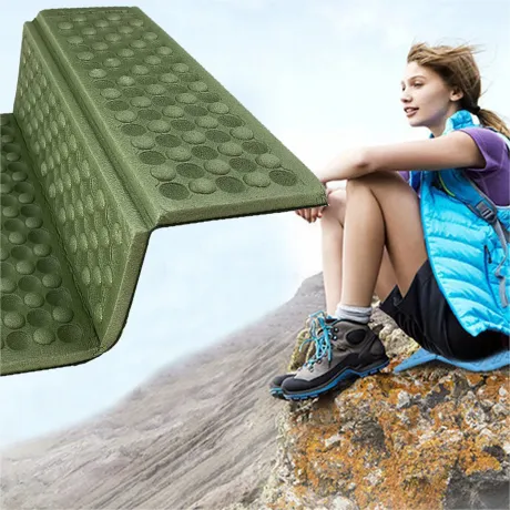 Mata piankowa składana turystyczna zielona 14387_Z