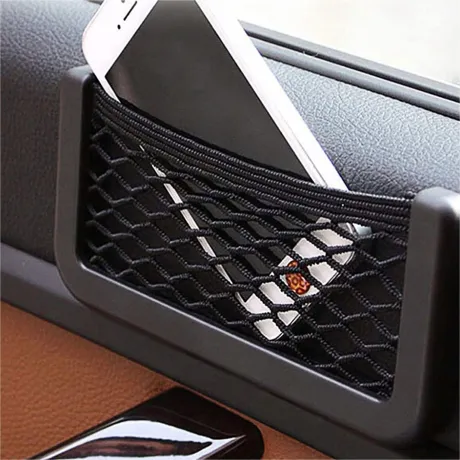 Organizer siatkowy do samochodu na telefon 10053