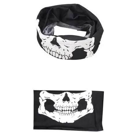Chusta wielofunkcyjna bandana komin czaszka ochronna na twarz 14602