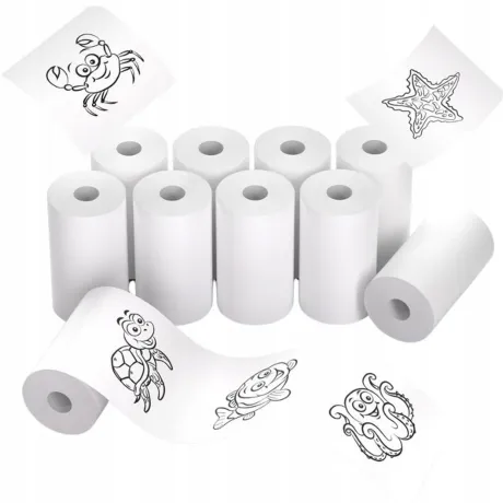Papier termiczny do mini drukarek wkłady 55 mm 5 rolek 27554