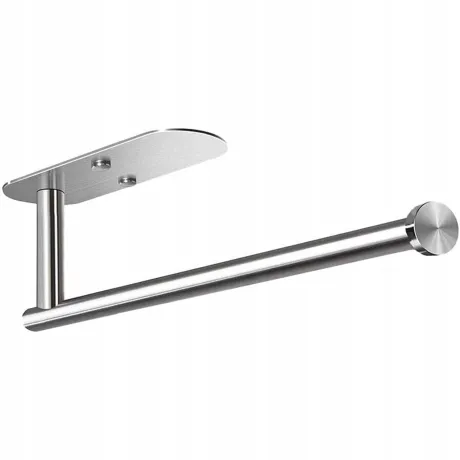 Uchwyt samoprzylepny na ręczniki papierowe bez wiercenia metalowy 27557