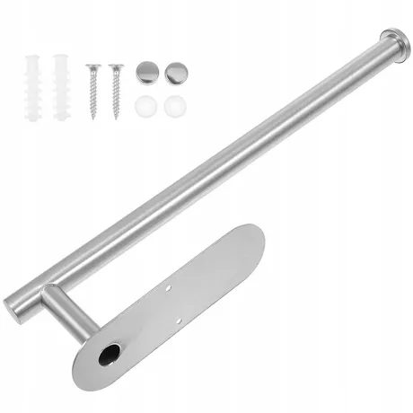 Uchwyt samoprzylepny na ręczniki papierowe bez wiercenia metalowy 27557