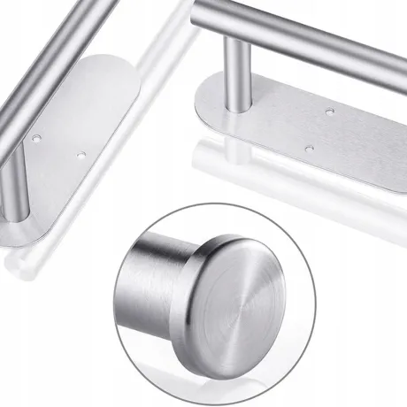 Uchwyt samoprzylepny na ręczniki papierowe bez wiercenia metalowy 27557