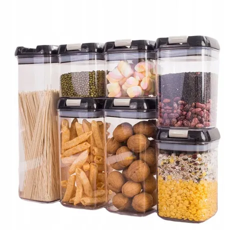 Pojemniki kuchenne na żywność z uszczelką 7szt. 07365