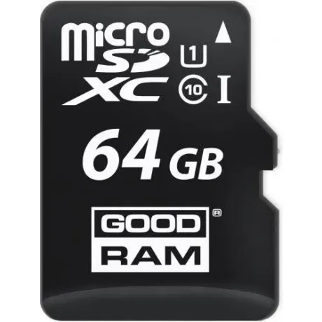Karta pamięci 64GB Goodram micro SD + adapter SD M1AA-0640R12