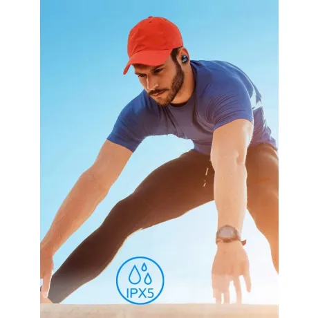 Słuchawki bezprzewodowe douszne bluetooth etui z powerbankiem TWS AIR100 PRO