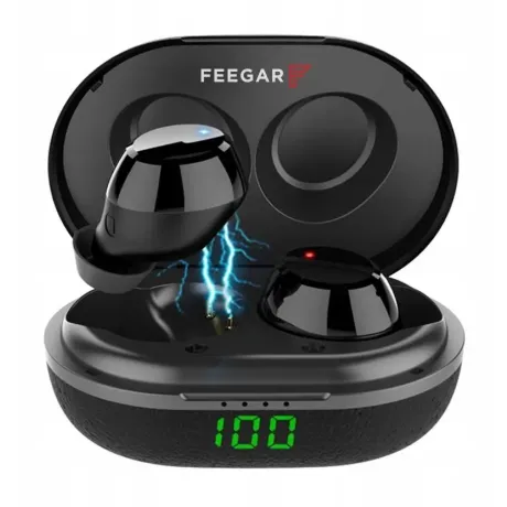 Słuchawki bezprzewodowe douszne bluetooth etui z powerbankiem TWS AIR100 PRO